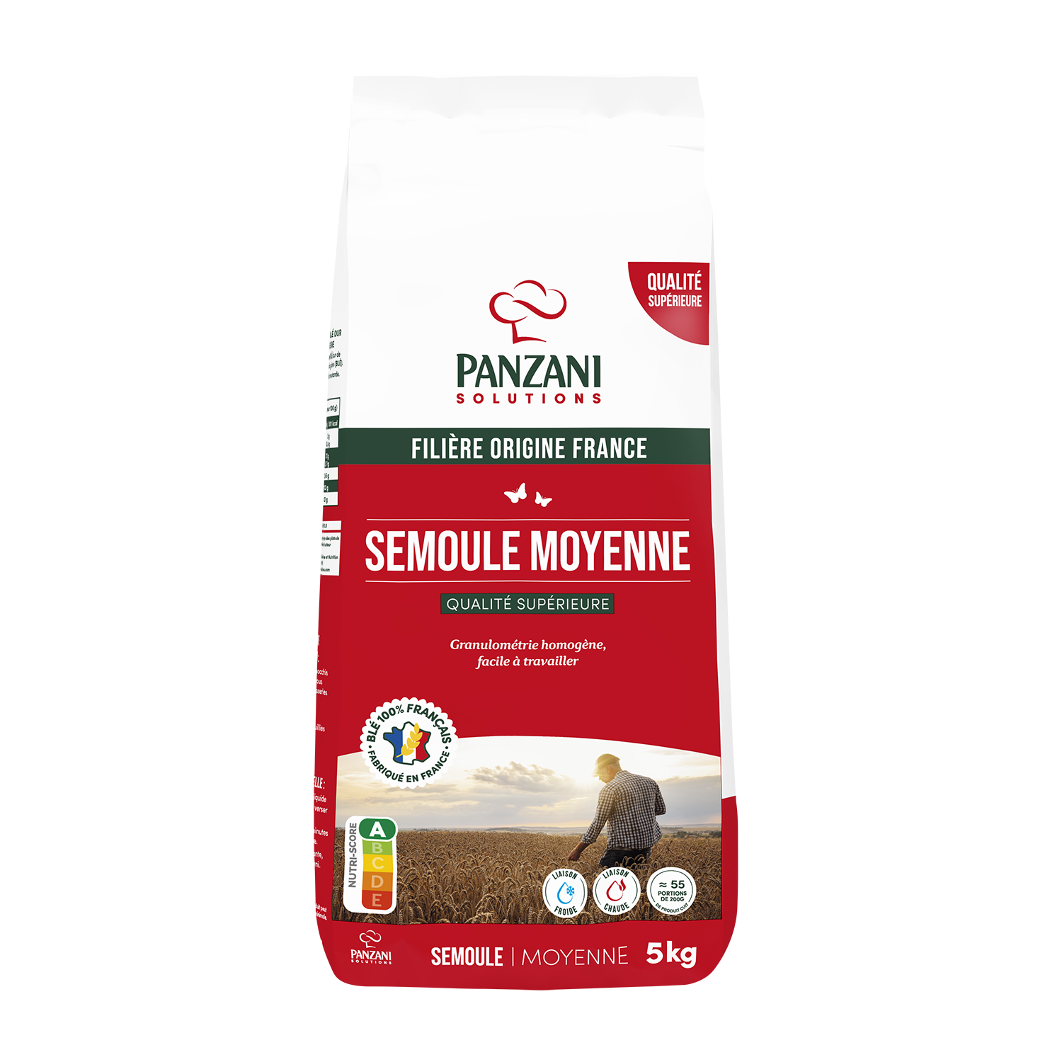 Semoule Moyenne QS 5Kg