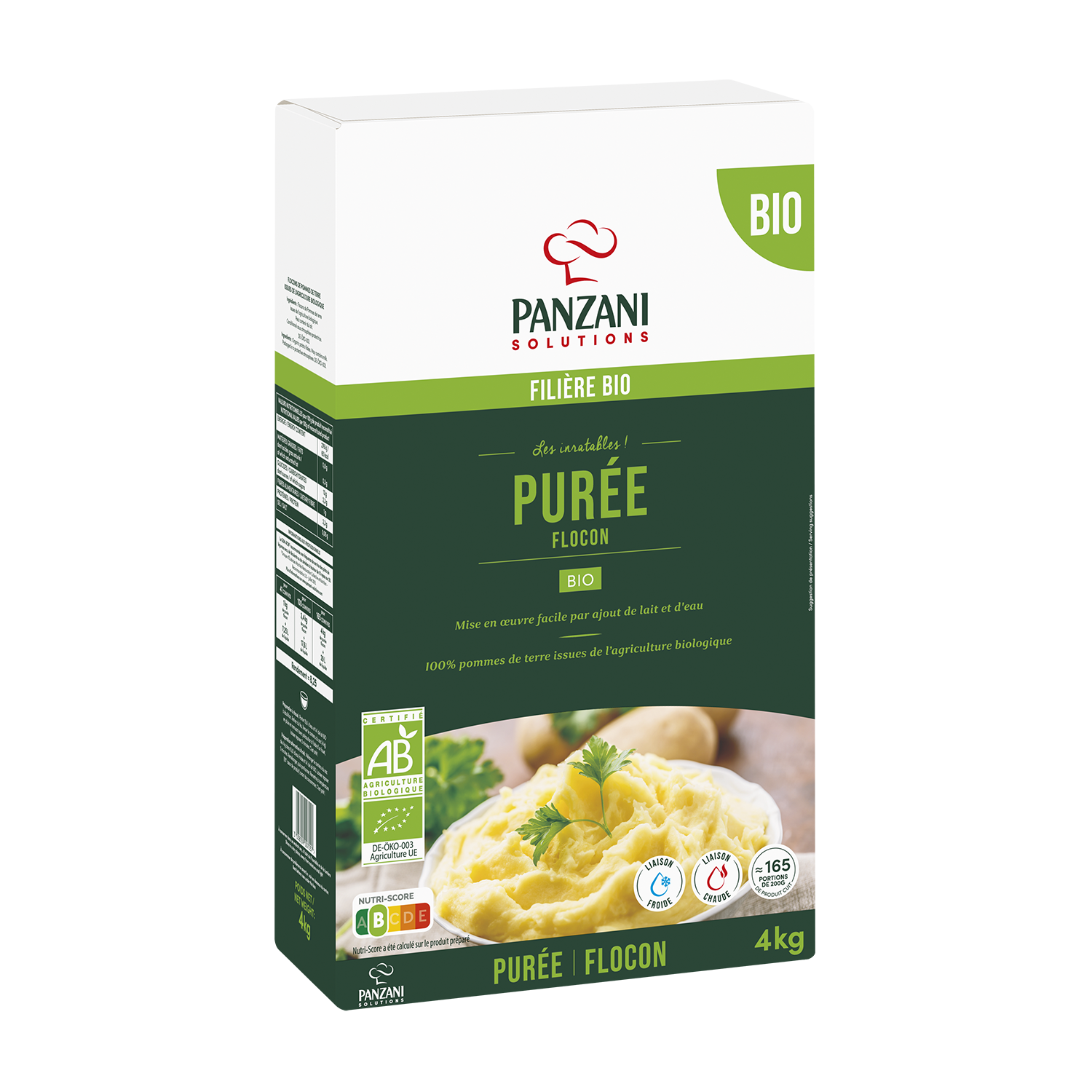 Puree Flocons Bio 4Kg