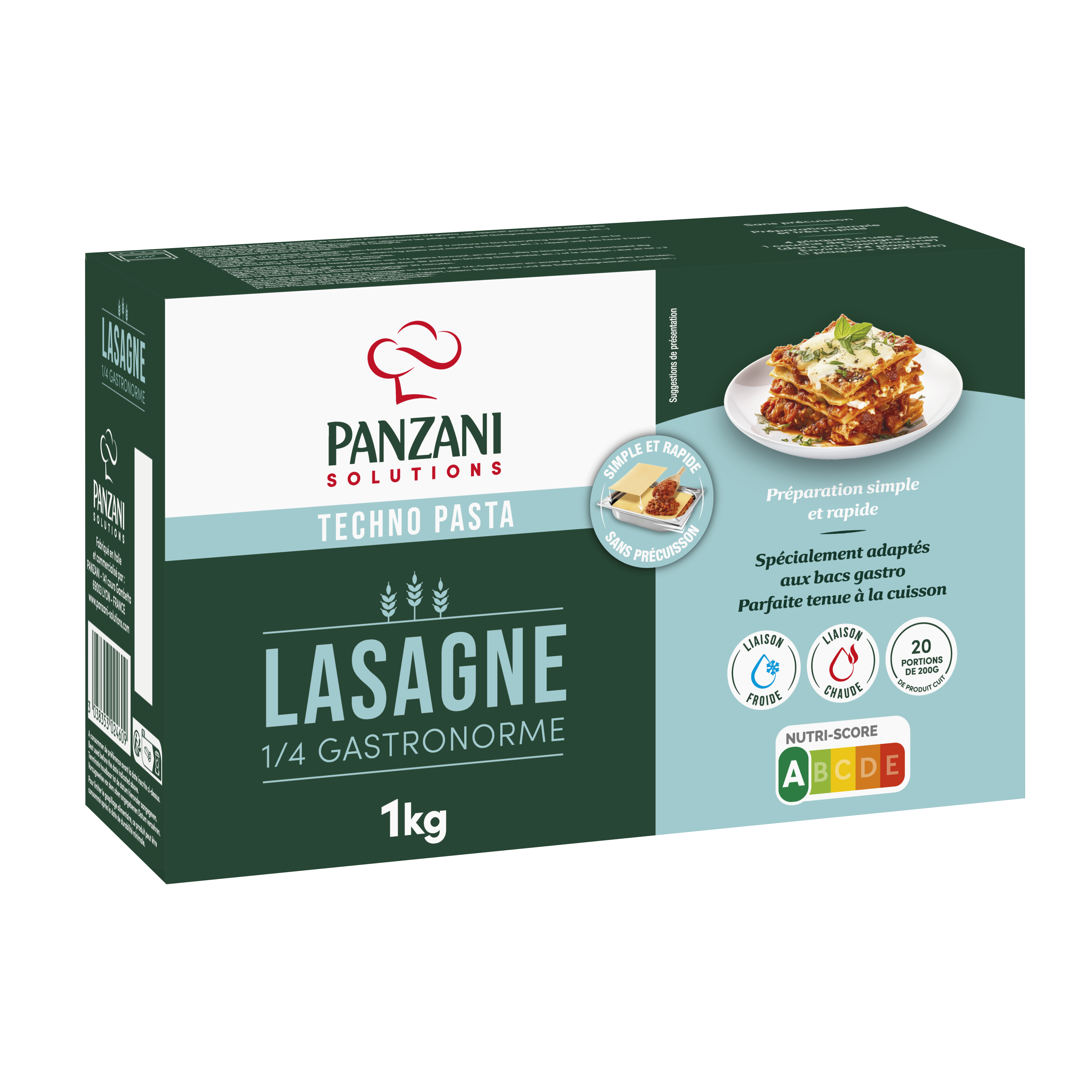 Lasagne Quart Gastro