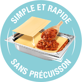 LOGO LASAGNE sans precuisson