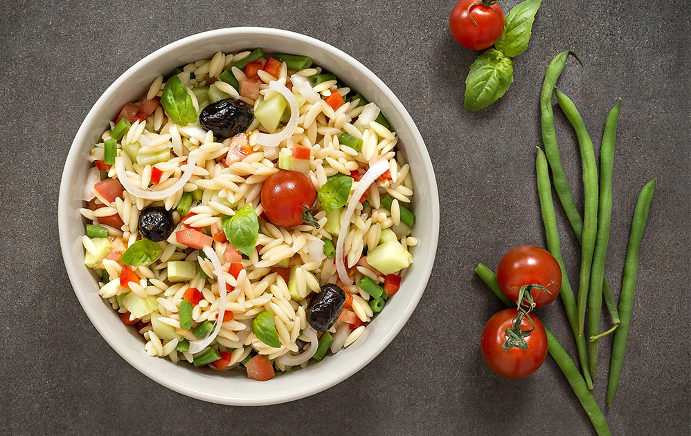 Salade risetti légumes